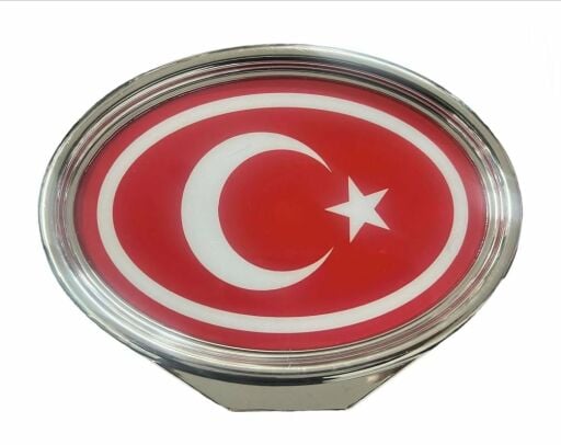 Oval Krom Çerçeve
